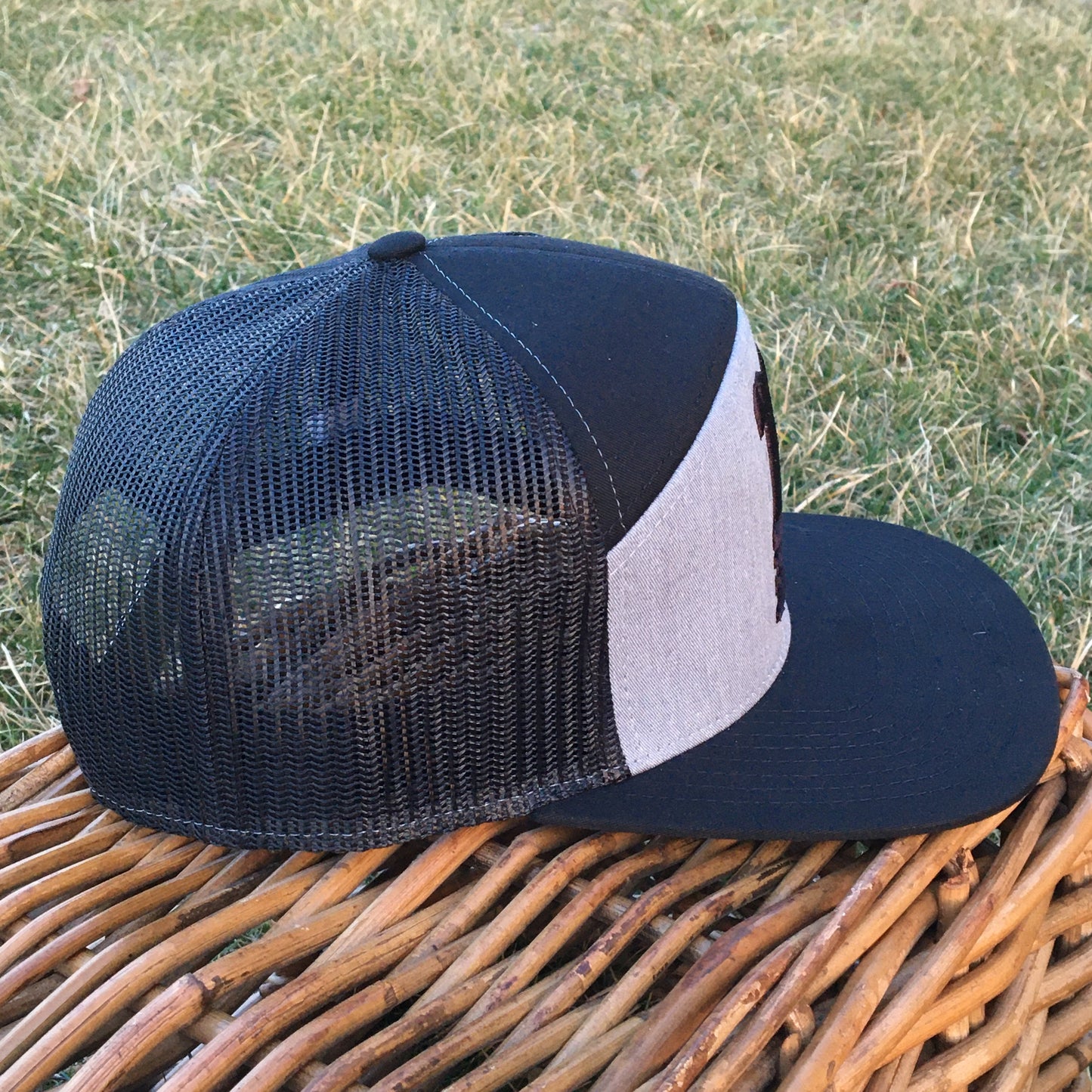 1CA Seven Panel Trucker Hat