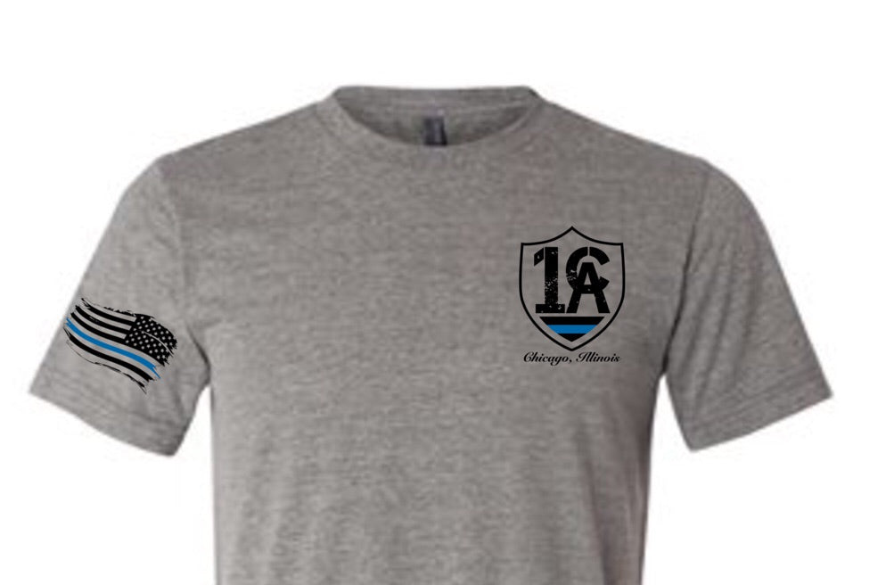 Chicago Skyline Blue Line T-Shirt