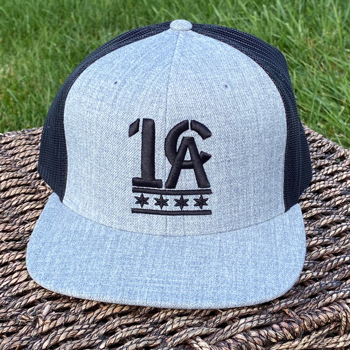 1CA Flat Bill Trucker Hat