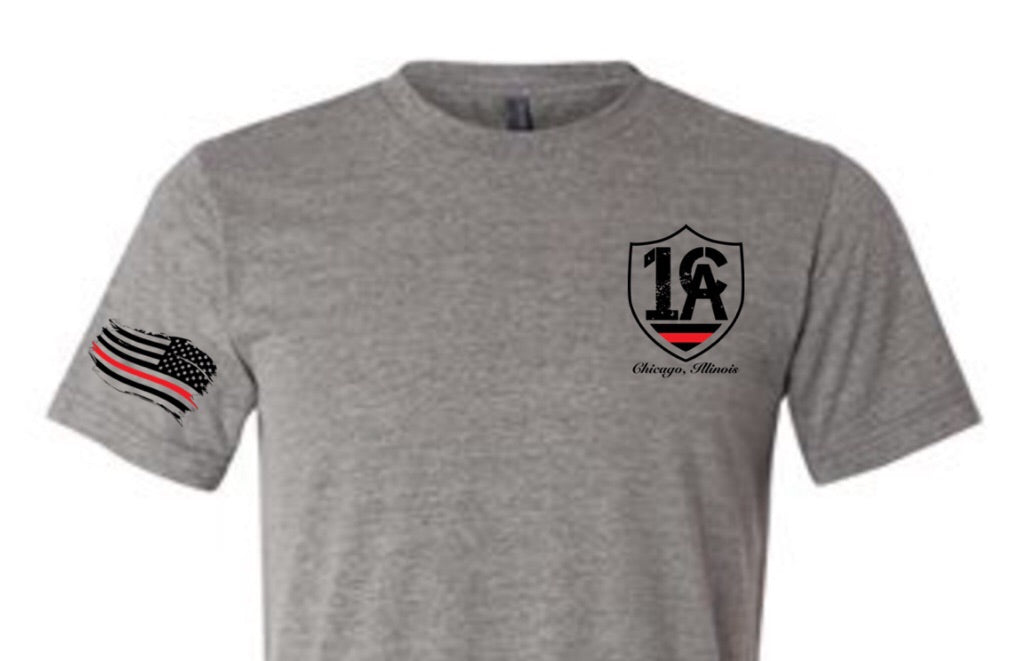 Chicago Skyline Red Line T-Shirt