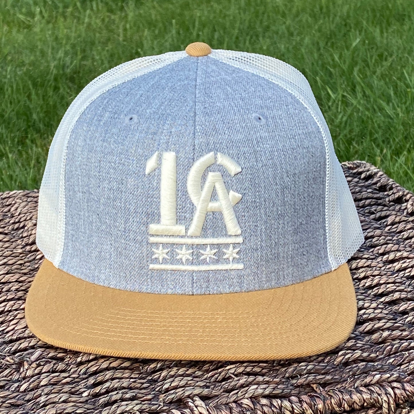 1CA Flat Bill Trucker Hat