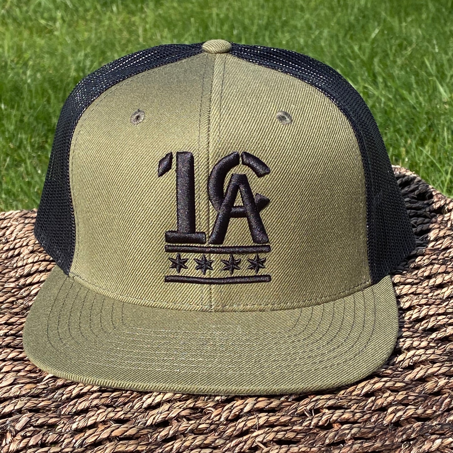 1CA Flat Bill Trucker Hat