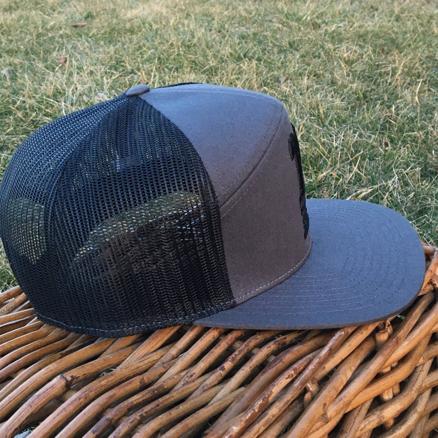 1CA  Seven Panel Trucker Hat