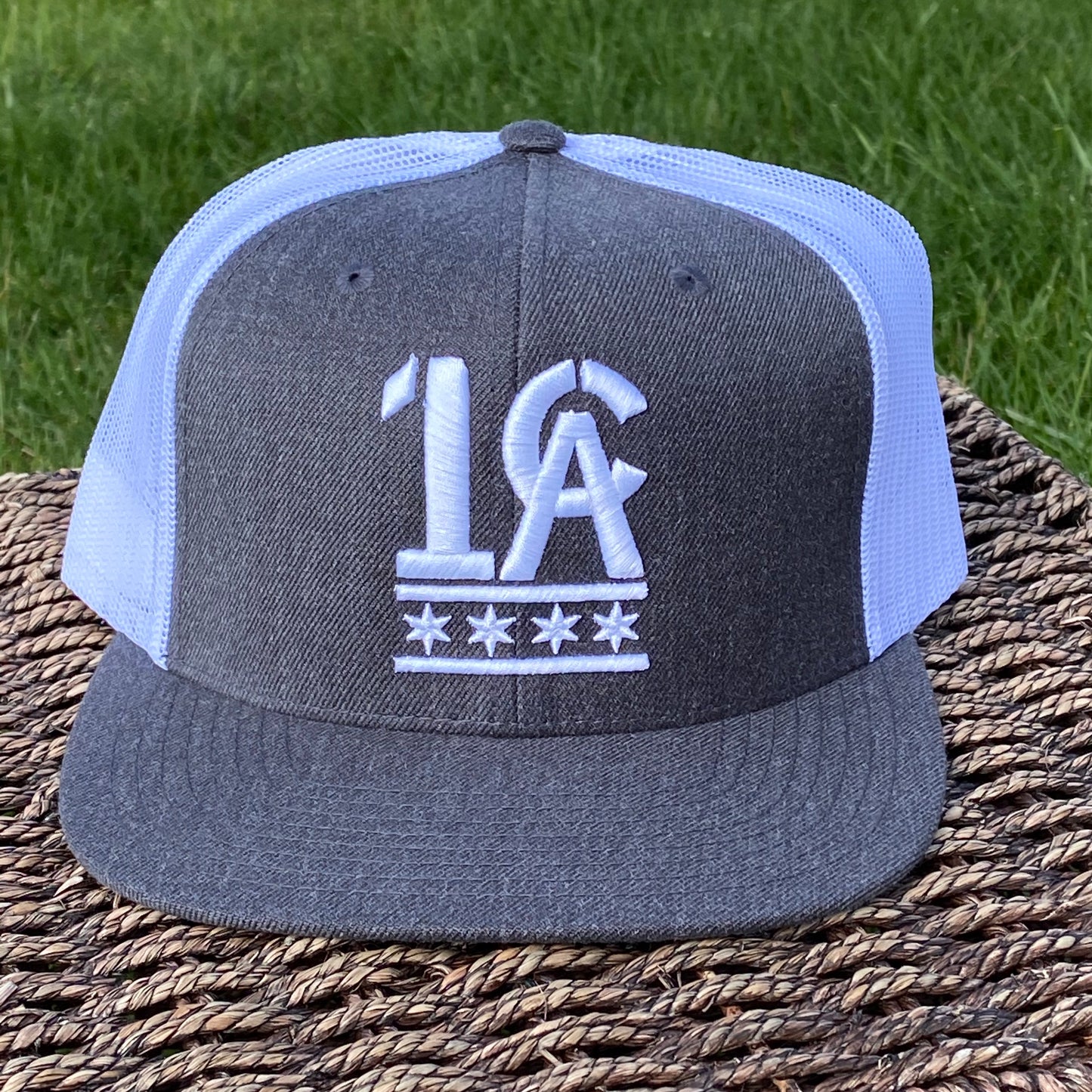 1CA Flat Bill Trucker Hat