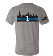 Load image into Gallery viewer, Chicago Skyline Blue Line T-Shirt